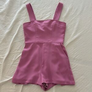 Amanda Uprichard pink jump suit !